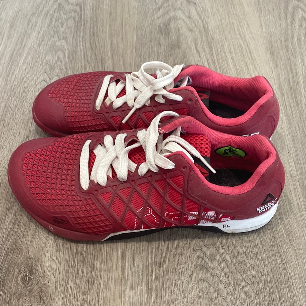 Red Reebok Crossfit Sneakers